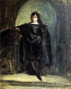 Eugene Delacroix Self-Portrait as Ravenswood oil on canvas